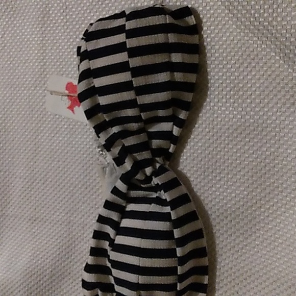 L’ATISTE by Amy Navy Blue & White Stripe Bikini Top - Picture 3 of 6